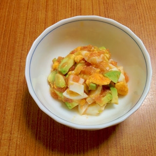 【離乳食】アボカド納豆サラダ